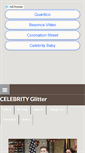 Mobile Screenshot of celebrityglitter.com